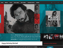 Tablet Screenshot of michiel-huisman.com